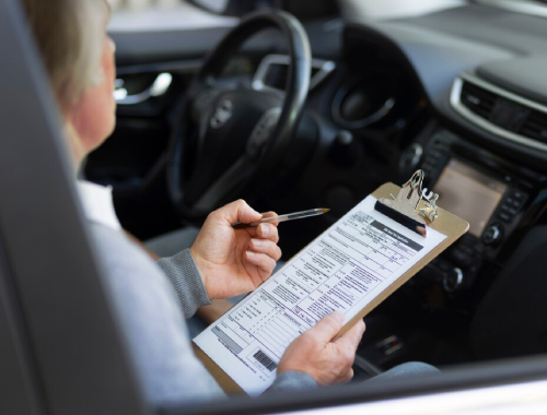 Canberra Roadworthy Certificate inspection checklist inside vehicle